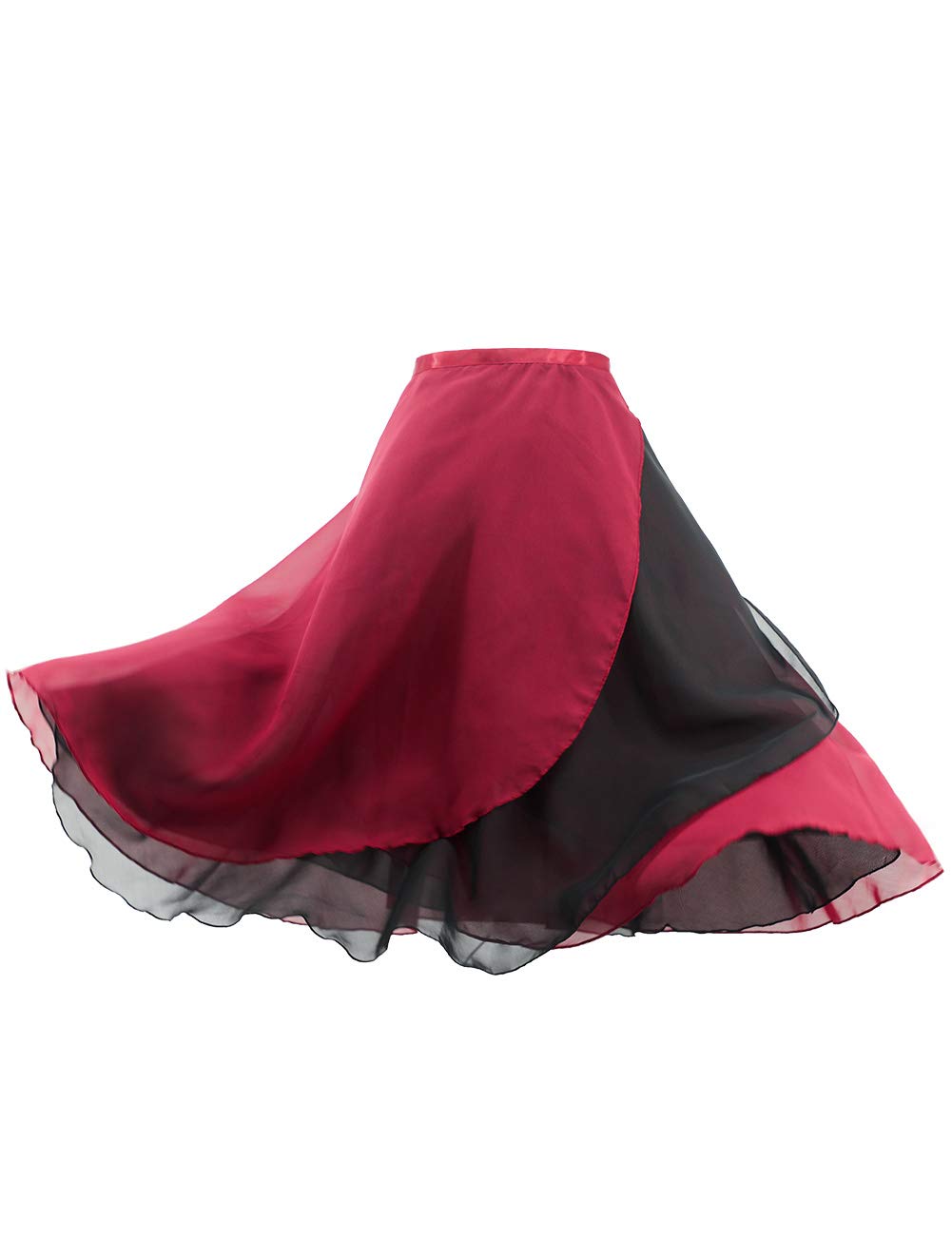 【送料無料】[Daydance] バレエ スカート 大人 巻きスカート シフォン ロングスカート フリーサイズ 身..