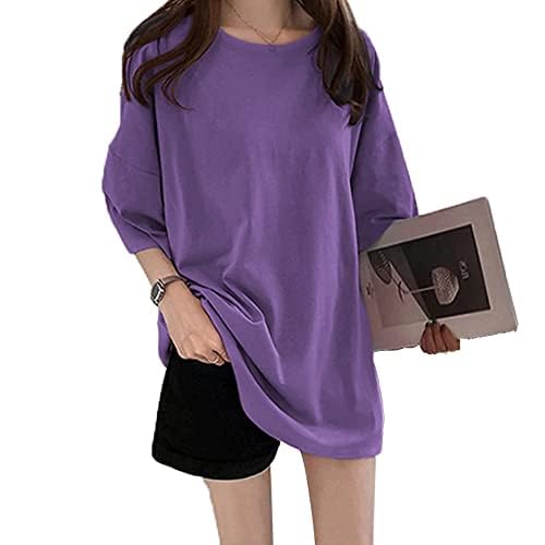 【送料無料】[ADKASS] Tシャツ レディース 半袖 カットソー トップス 無地 綿 シンプル 柔らかい バッ..