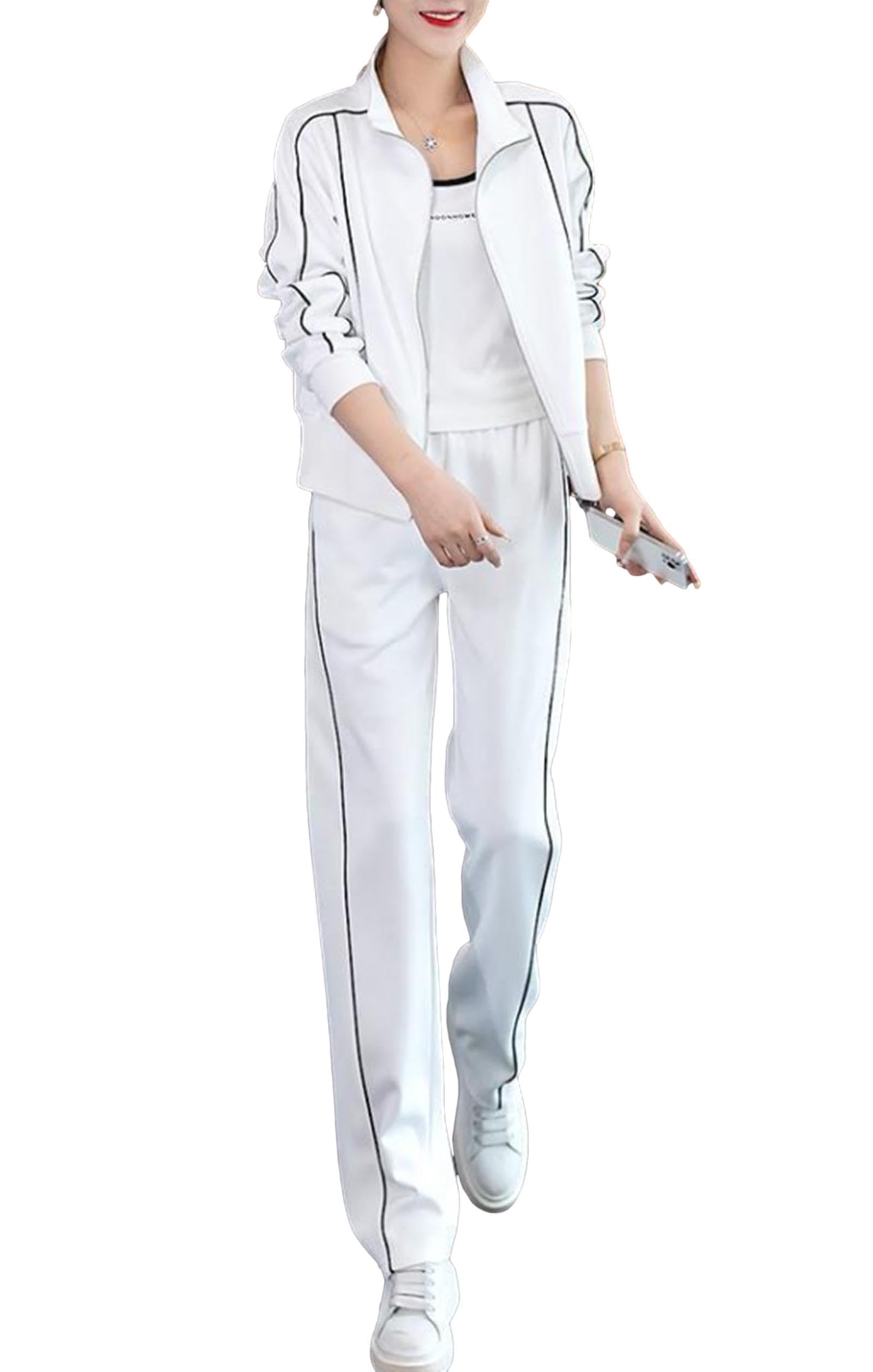 【送料無料】[SLOW＆MELLOW] レディース ジャージ セットアップ 上下セット スポーツ ルームウェア カ..