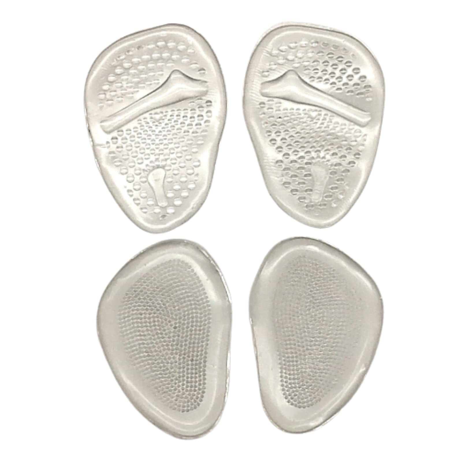 【送料無料】(APOSITV) つま先 インソール ジェル 中敷き パンプス 透明 2mm 3mm 2セット クッション ..