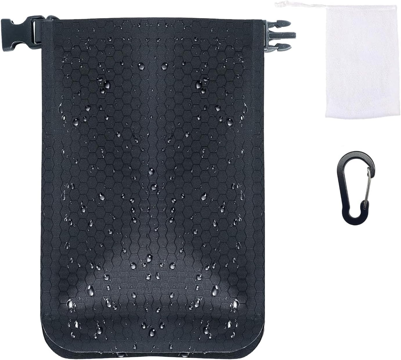 【送料無料】お得な3点セット 防水石鹸バッグ 持ち運び 石鹸ケース カラビナ 泡立てネット 濡れた石鹸..