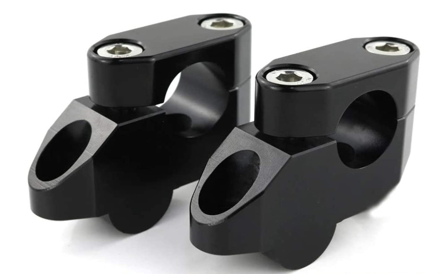 【送料無料】オートバイハンドルバー ライザー ハンドルポストφ22mm/22.2mmバー汎用 ハンドルバー ライ..