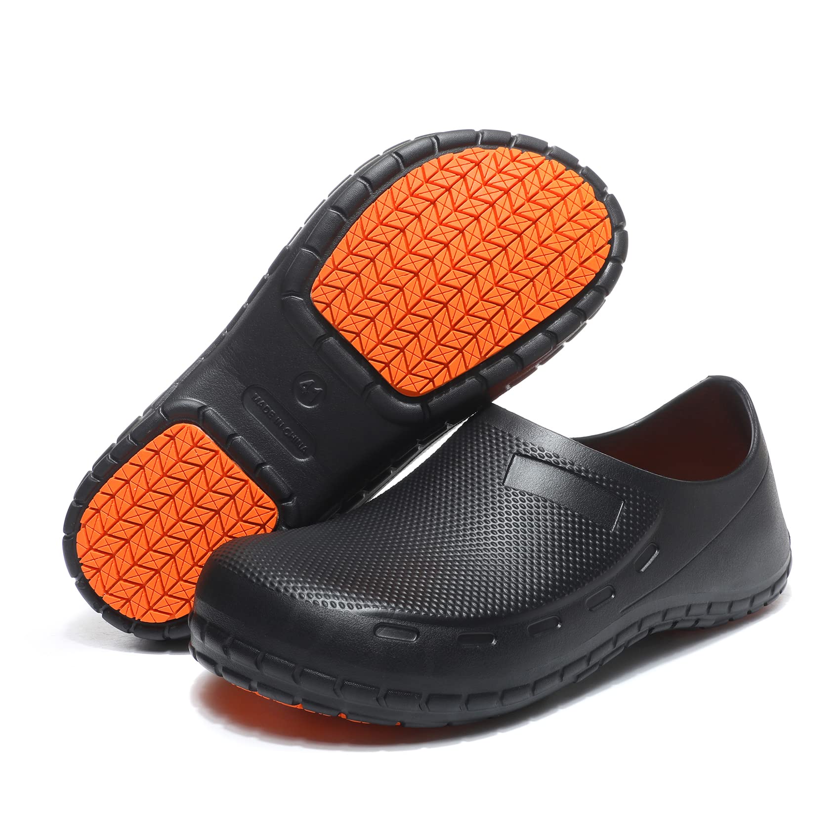 【送料無料】[JSWEI] キッチンシューズ 厨房サンダル 滑り止め耐摩耗 快適 軽量 飲食店 コックシューズ..