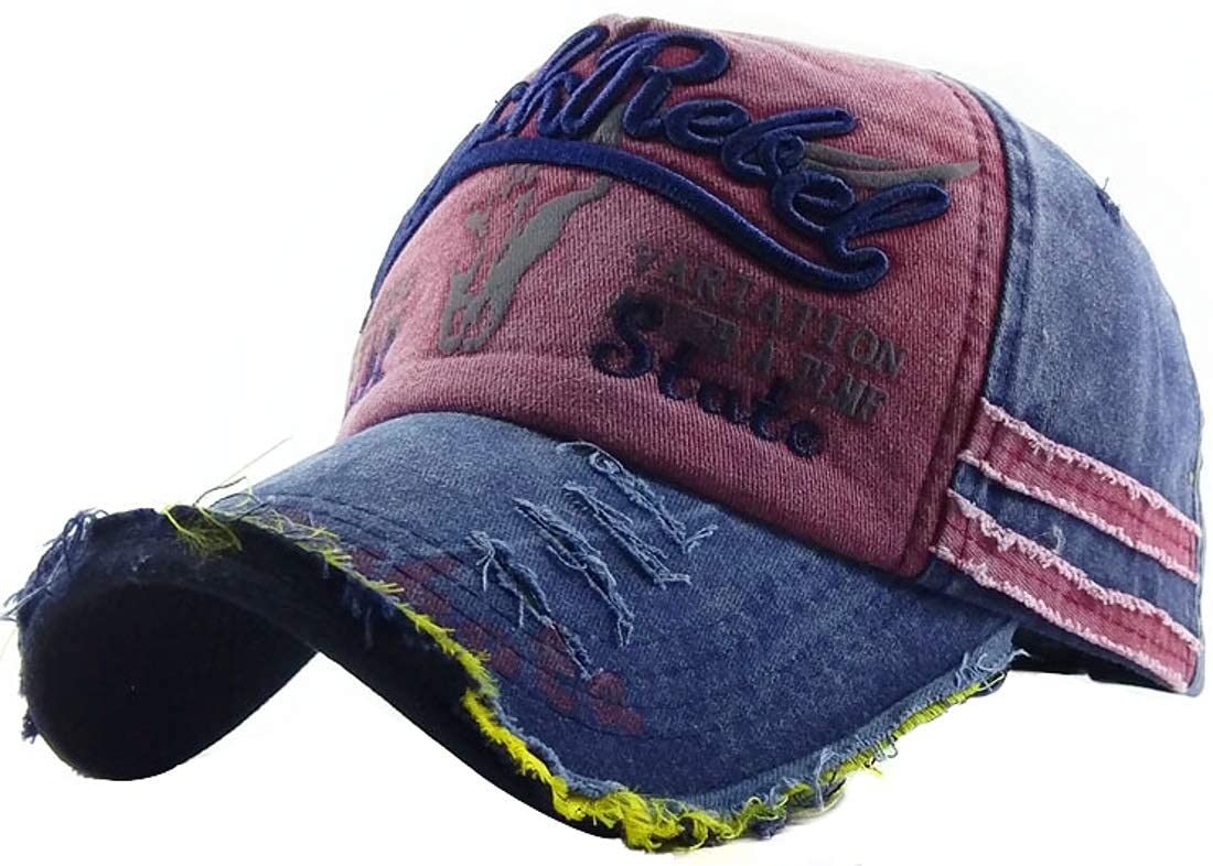 【送料無料】[Laquest] （ラクエスト） ダメージ アメカジキャップ 野球帽 ユニセックス（メンズ／レデ..