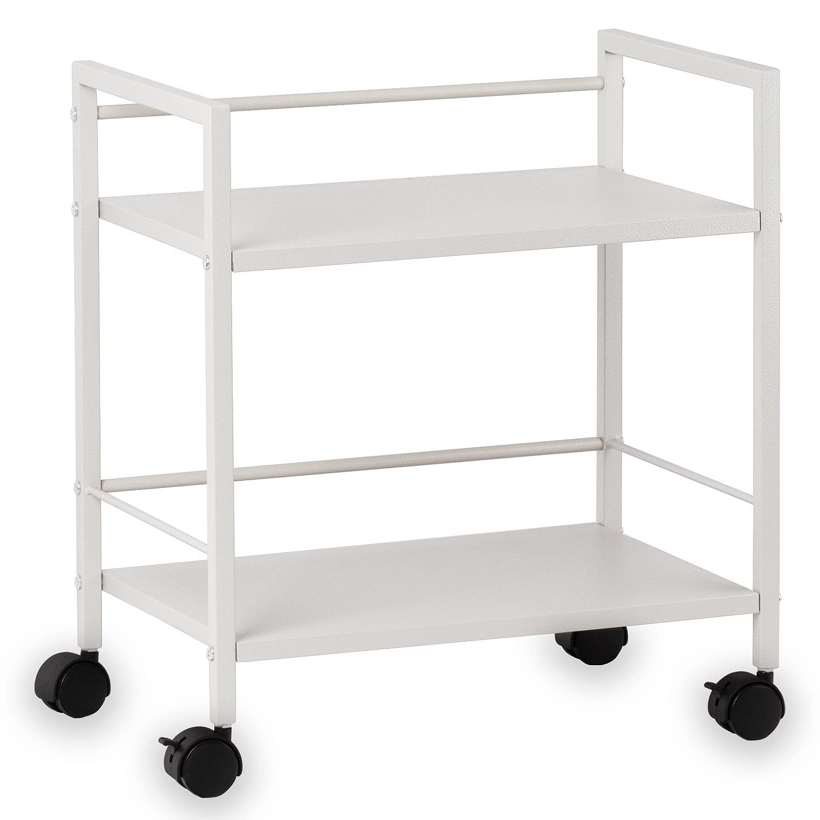 【送料無料】Secchuu スチールラック 収納ワゴン デスク下収納 サイド収納 ストッパー付きキャスター ..