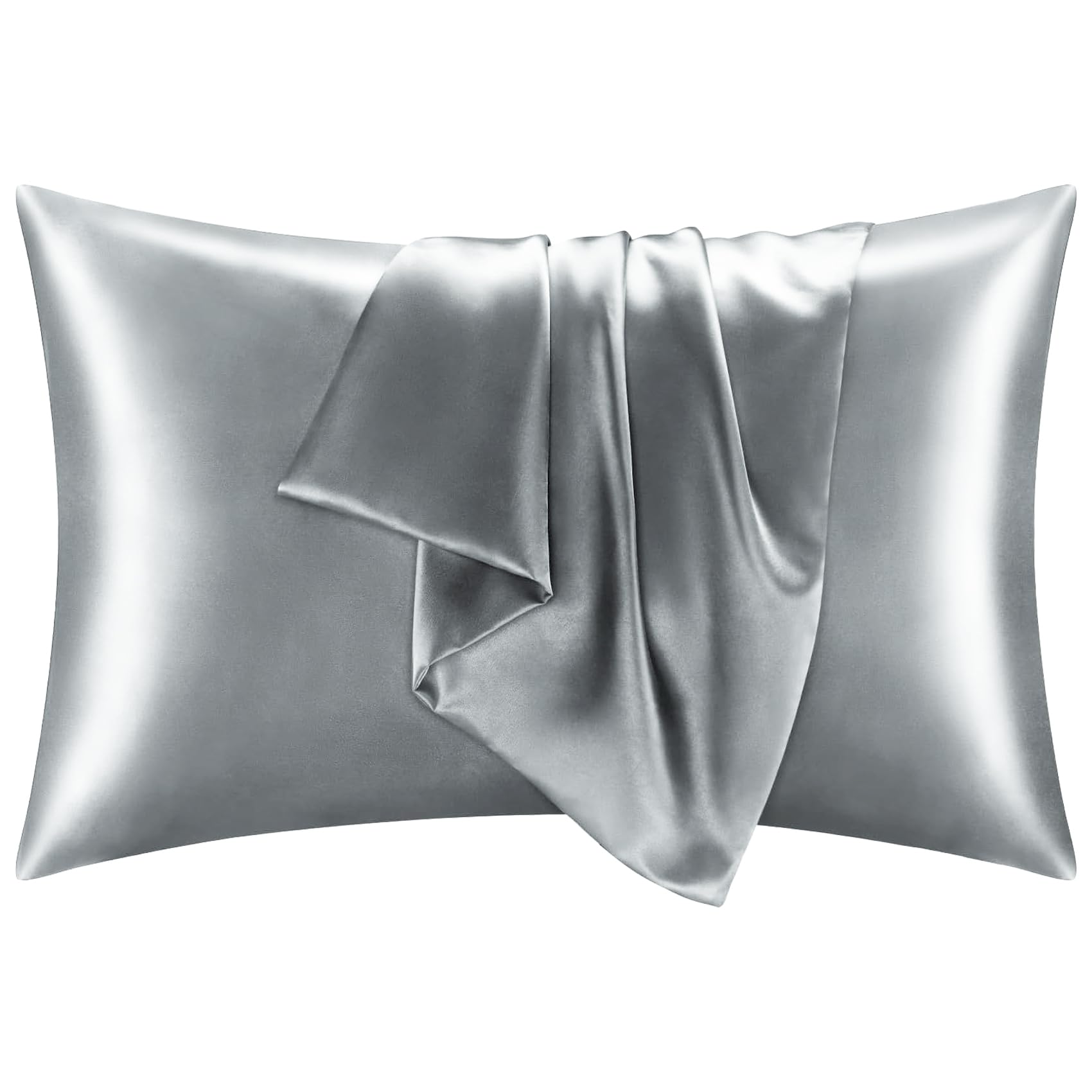 【送料無料】枕カバー 2枚セット WGWJM 両面シルクの質感 摩擦軽減 肌や髪に優しい 防臭防ダニ 敏感肌..