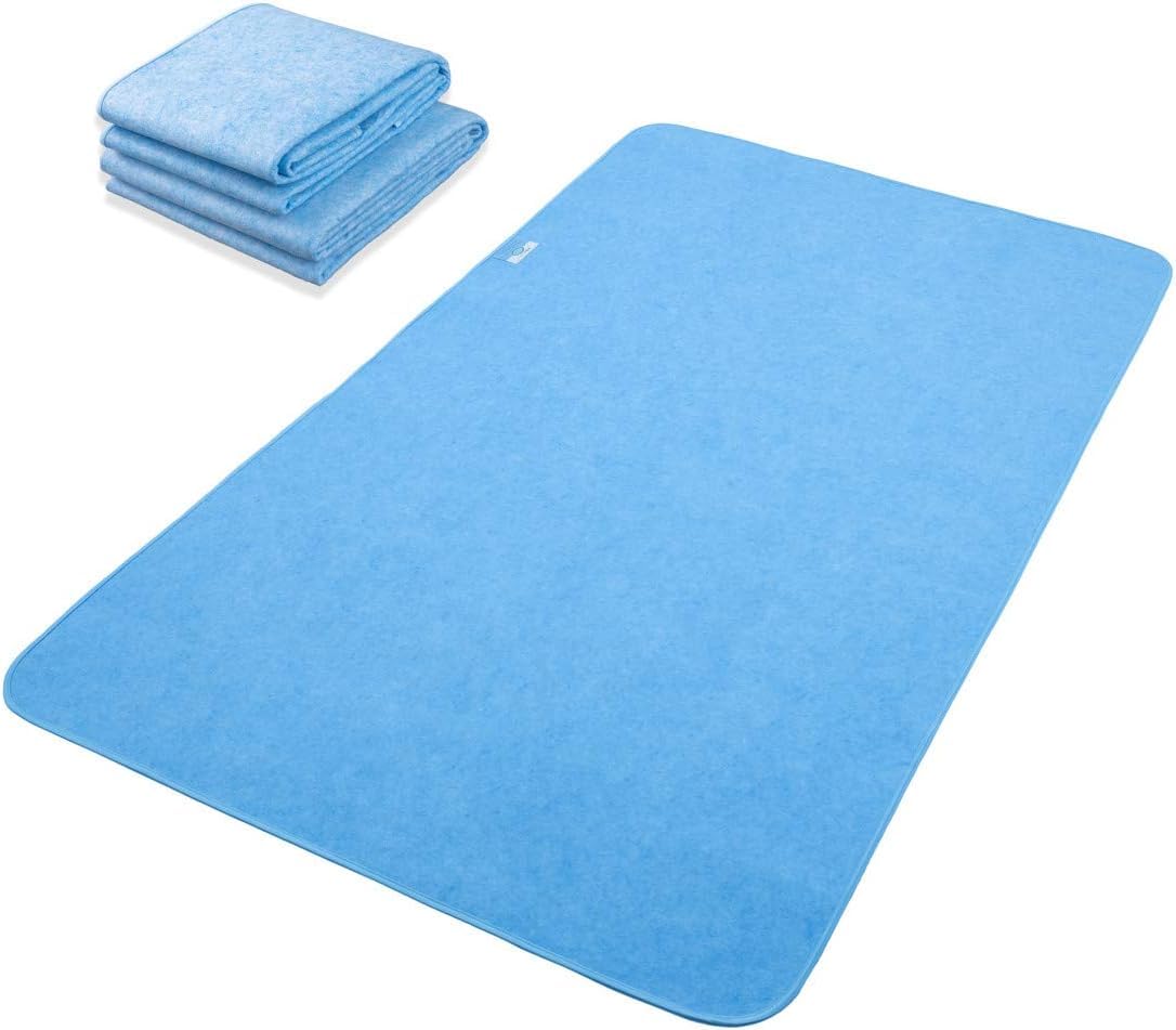 【送料無料】除湿シート 寝具用除湿マット シリカゲル入り 洗える 吸湿シート 吸湿センサー付き 防ダニ..