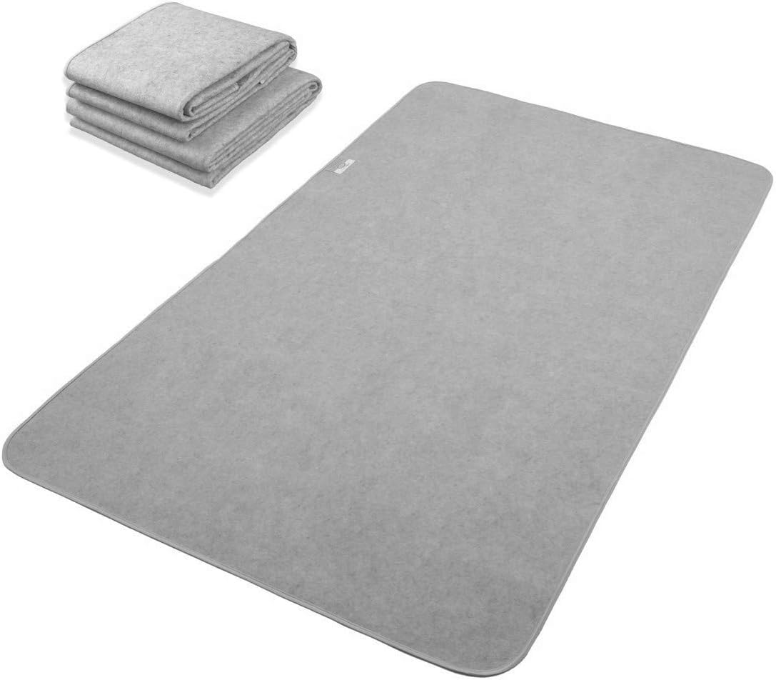 【送料無料】除湿シート 寝具用除湿マット シリカゲル入り 洗える 吸湿シート 吸湿センサー付き 防ダニ..