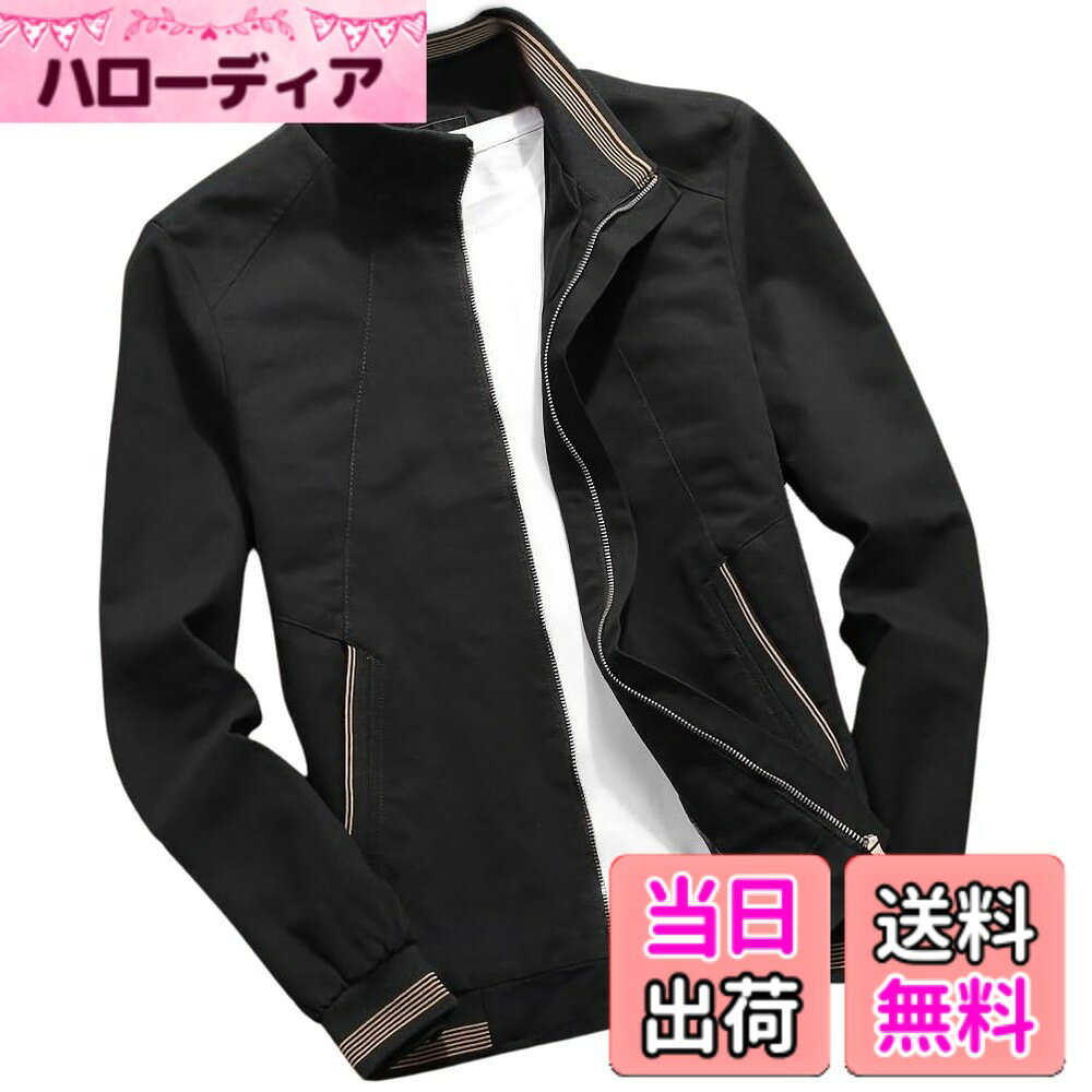 【送料無料】[aspersio] [アスペルシオ] オシャレ ノーカラー ジャケット メンズ 色：オフブラック、サイズ：M
