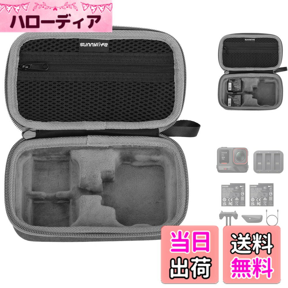 【送料無料】LINGHUANG ミニバッグ Insta360 ACE Pro 2、ACE Pro収納ケース カメラ用保護ケース セミーハードケース 保護フレームと互換性なし 色：収納ケース