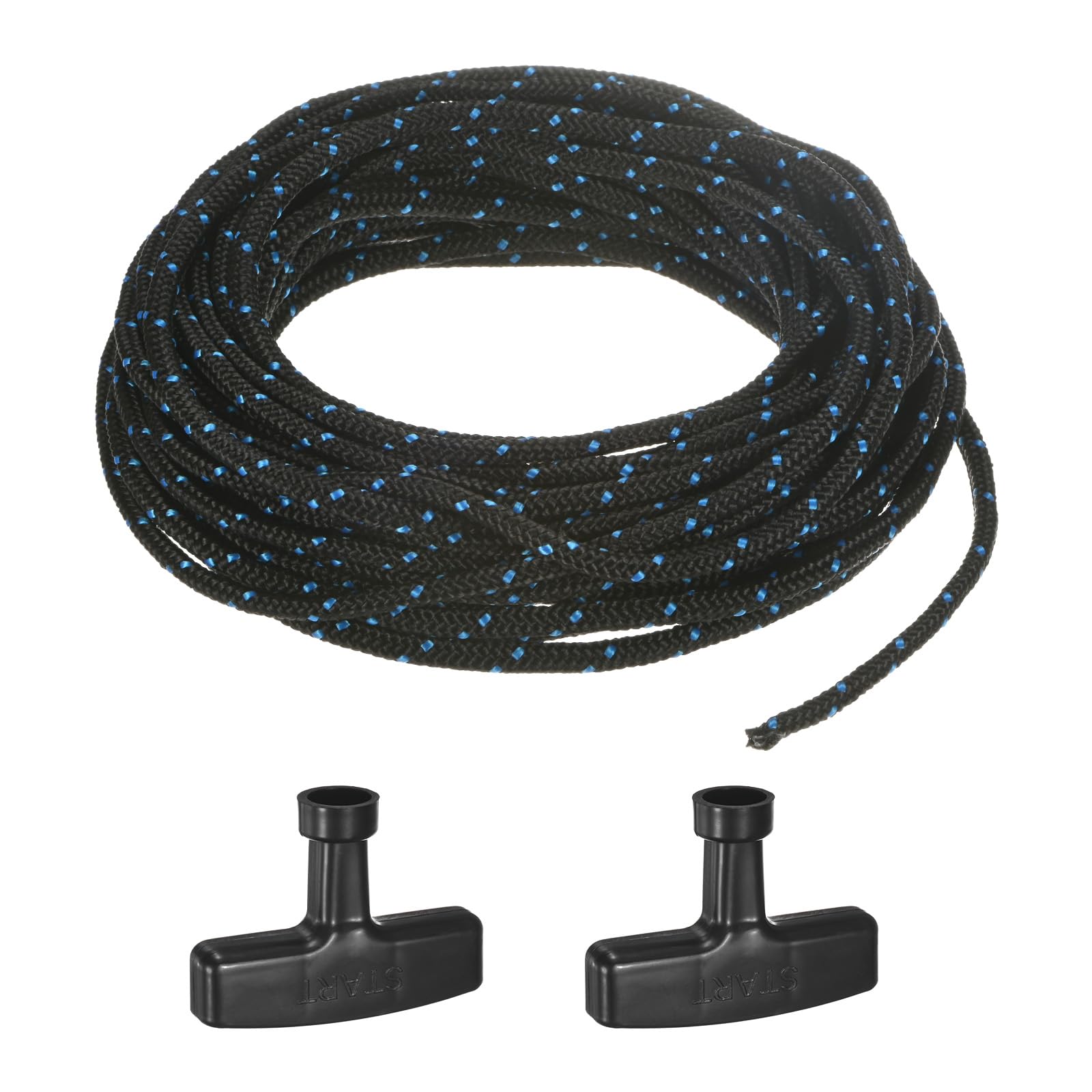 【送料無料】M METERXITY リコイルスターターローププルコードプルスターターロープ ハンドル付きナイ..