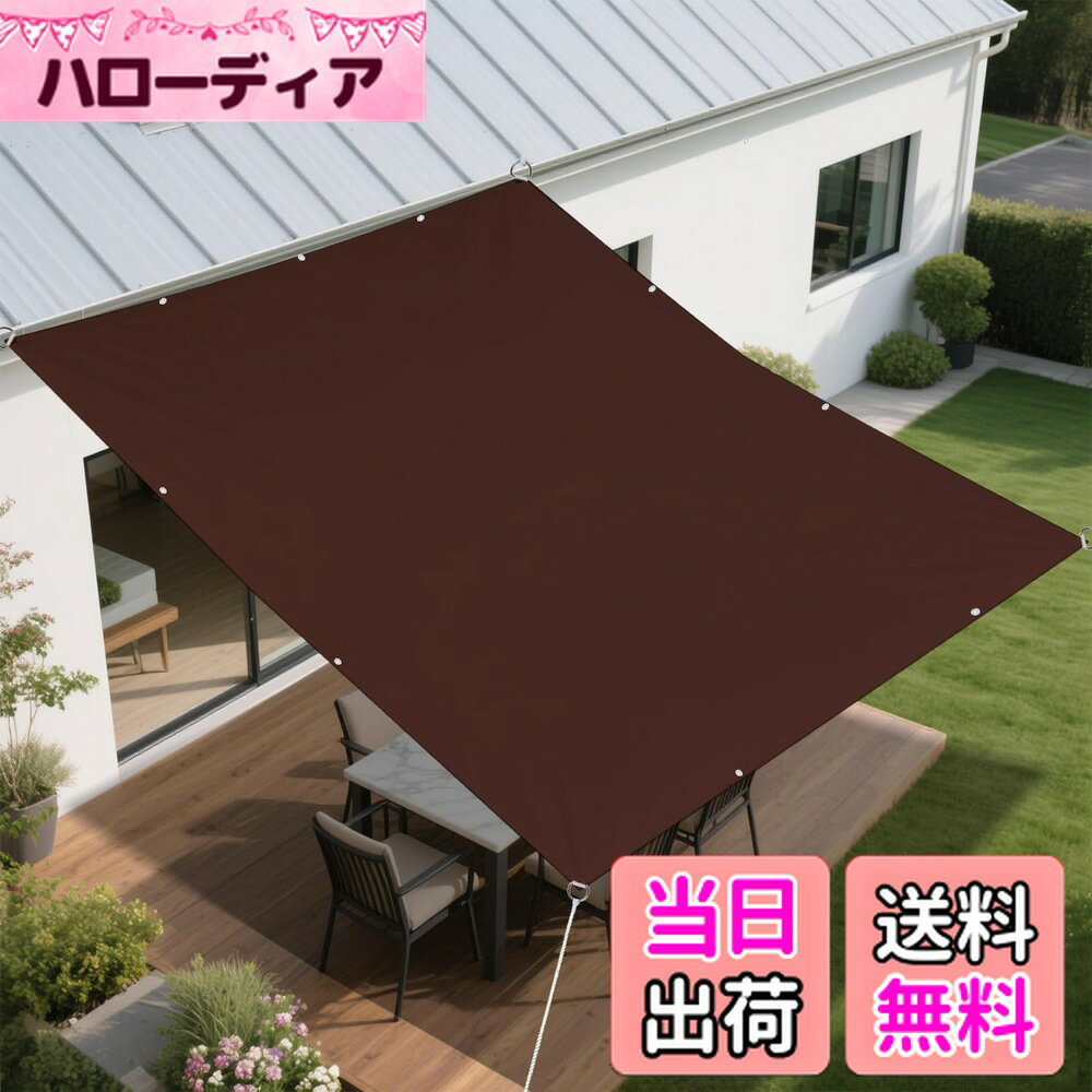 【送料無料】BIGLOONG 日除けシェード 日よけ 暑さ対策 雨除け撥水防水 サンシェード 400Dポリエステル..