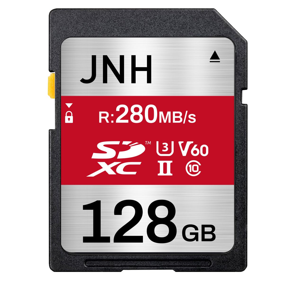 ������̵����SDXC������ UHS-II V60 U3 4K UHD �б� 280MB/s JNH����ǽ SD������ ���������� ������åɡ���������128GB