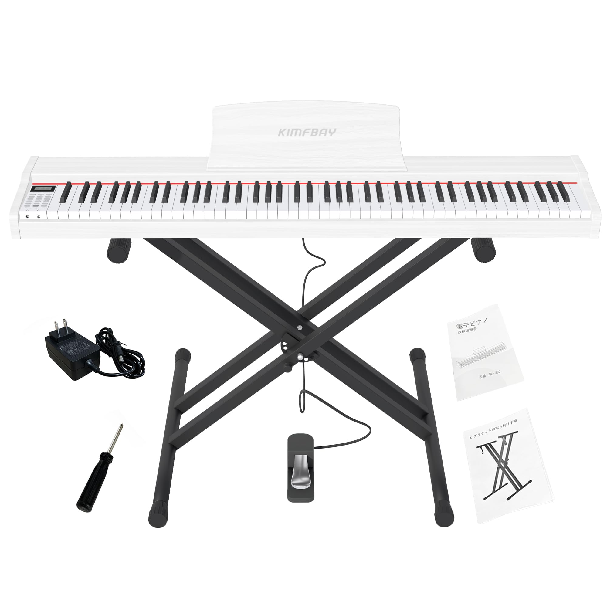 ������̵����KIMFBAY �Żҥԥ��� 88���� X������ɥ��å� �ݡ����֥�ԥ��� MIDI�б� DREAM���� �鿴�� �Ҷ������ԥ������� �ڥ����դ� ����...