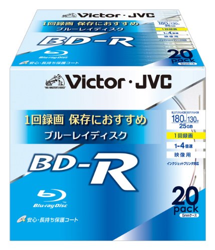 ������̵���ۥӥ����� �����ѥ֥롼�쥤�ǥ����� 1��Ͽ���� 25GB 4��® �ݸ����(�ϡ��ɥ�����) �磻�ɥۥ磻�ȥץ�󥿥֥� 20�� ������ BV-R1...