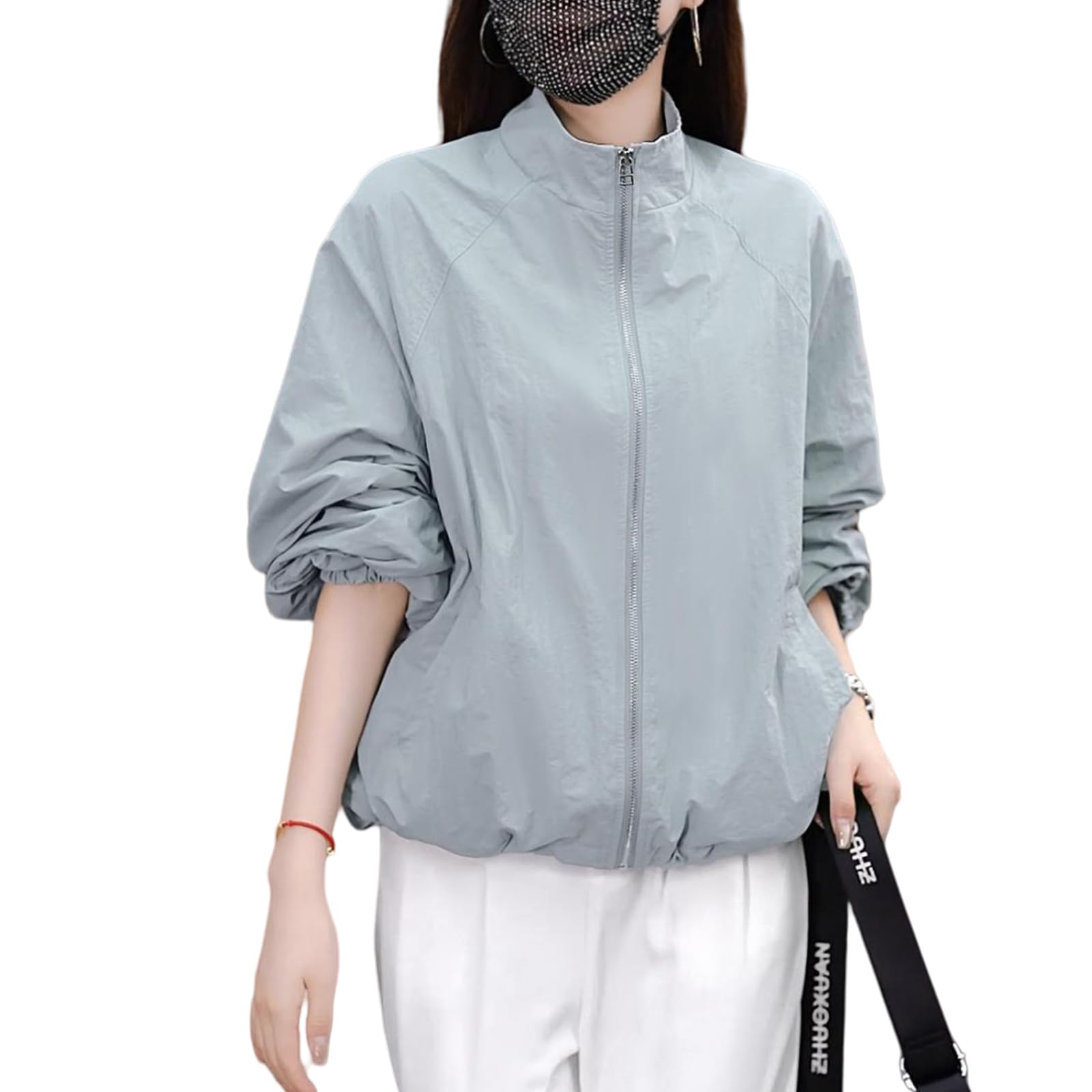 【送料無料】[HuuMeNEIDOO] カーディガン レディース UVカット 長袖 トップス アウター 日焼け止め服 ..