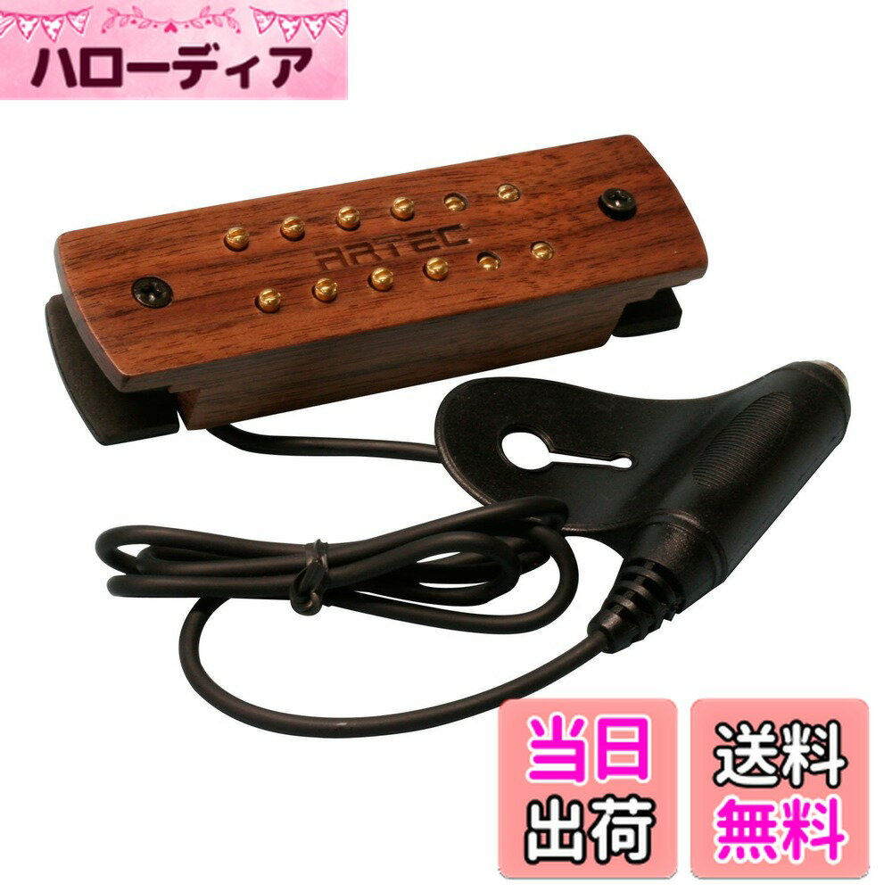 商品情報商品の説明商品紹介 スチール弦アコースティックギター用。ワウンドホール取り付け有効径φ95~110mm、マグネティックピックアップにありがちな特定周波数のピークを抑えたナチュラルなアコースティックサウンド、ハムバッキング構造のため少ないノイズ、アジャスタブルポールピースにより各弦のバランス調整可能、エンドピンにジャックを取り付けるタイプの為加工不要 ご注意（免責）＞必ずお読みください こちらの製品はスチール弦(鉄製弦)アコースティックギター用となっております。その他製品では正常に動作しない場合がございます。ご確認の上お買い上げください。主な仕様 サウンドホール取り付け有効径:φ95~φ110mmbrエンドピン取りつけジャックのため加工不要マグネティックビックアップ(ハムバッキング構造)