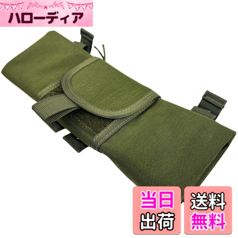 樂天商城 - 【送料無料】MILQUEST ダンプポーチ 『ロールアップ式』 MOLLE ベルト 両方対応 ミリタリー ポーチ サバゲー ファーストライン 色：オリーブドラブ