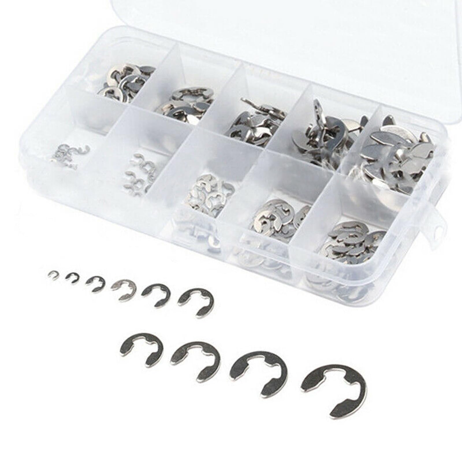 ������̵����YANYULI E�����ʥåץ�� E���ߤ��� E����å� 120�ĥ��å� M1.5-M10 304���ƥ�쥹���� ��Ǽ�������դ� ��������åץ���...