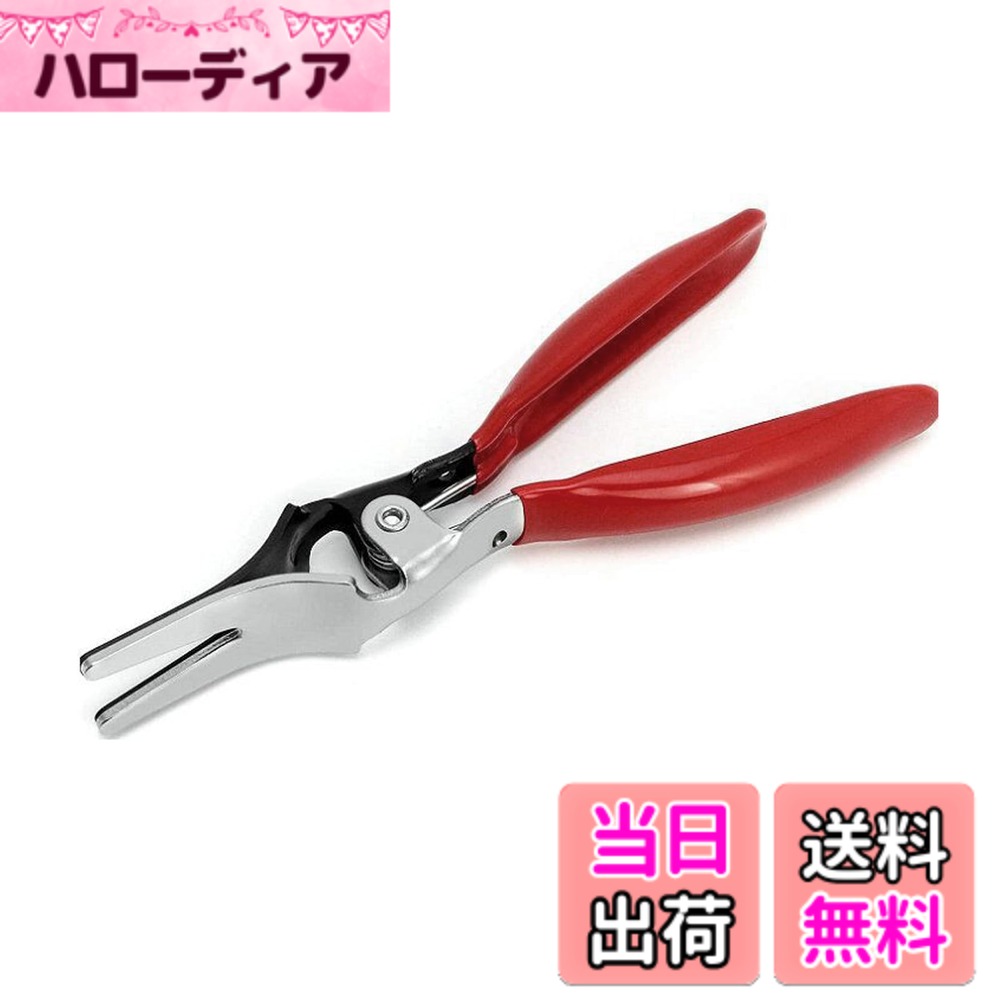 樂天商城 - 【送料無料】YANYULI ホースプライヤー ホースリムーバー ゴムホース取り外し工具 防錆 管分離器 バキュームホース脱着用 車 バイク 工具 メンテナンス作業 整備工具 色：赤