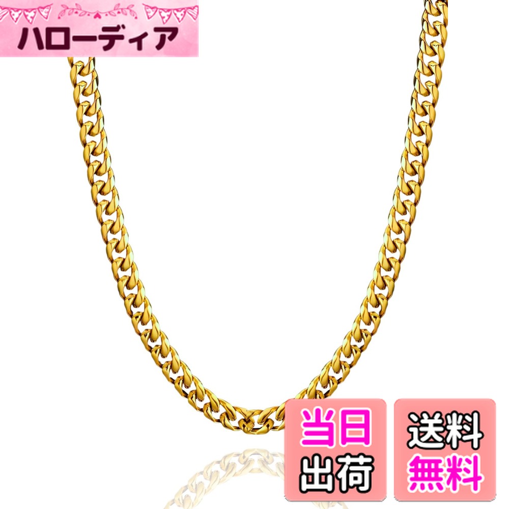 【送料無料】[swars] ネックレス メンズ 喜平 チェーン 6面カット 金属アレルギー対応 ステンレス 色：..