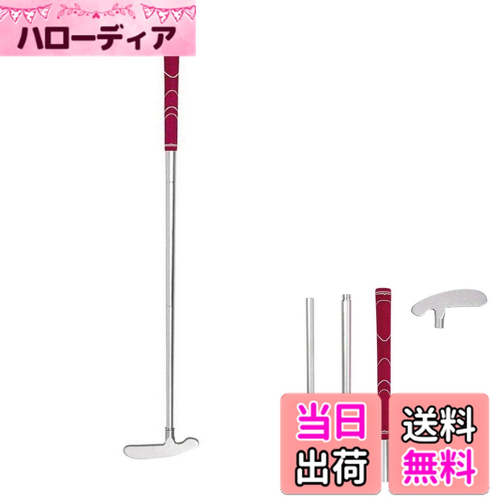 【送料無料】ゴルフパター 左右両面ゴルフパター アルミ合金ゴルフパター 調節可能 Vanow 取り外し可能 サイズ：フリーサイズ