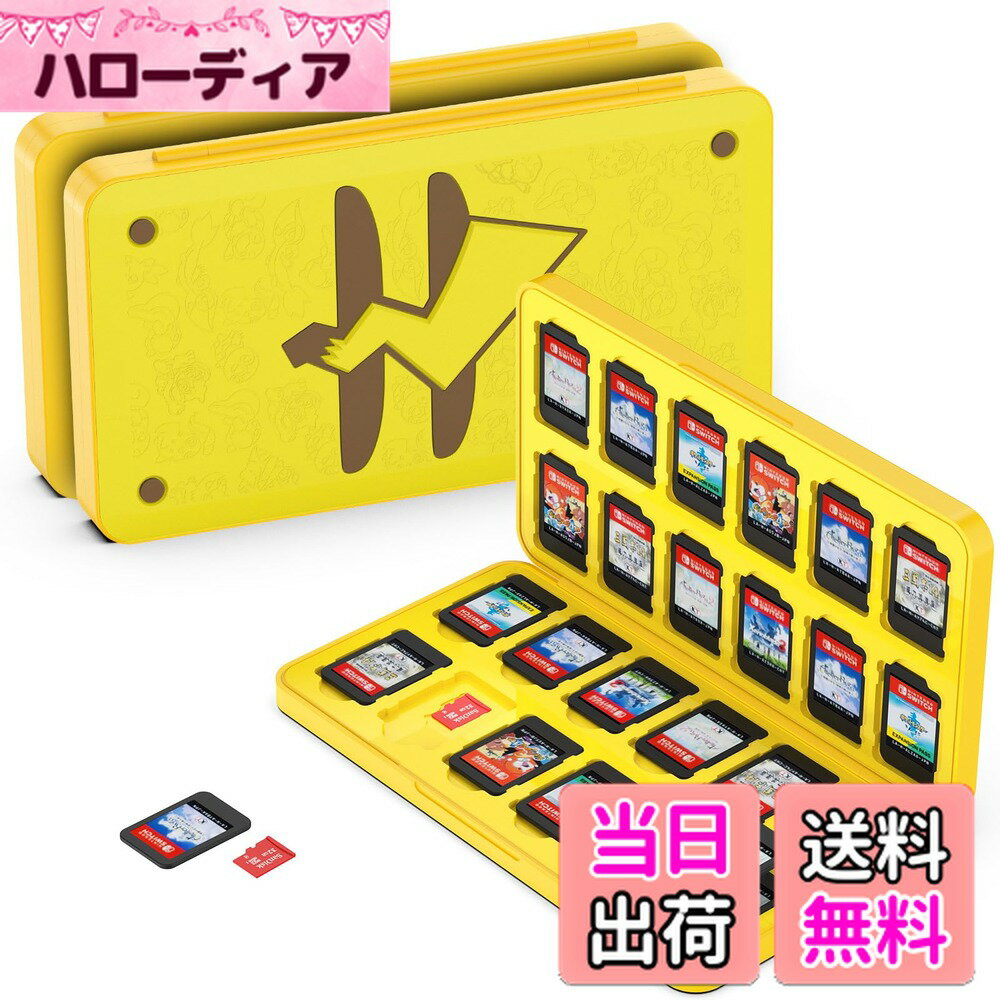 ������̵����GeeRic 24�� �����५���� ��Ǽ�ܥå��� �����å� �б� ���եȥ����� 24��Micro SD ���꡼������ ��Ǽ�� Switch/Swi...