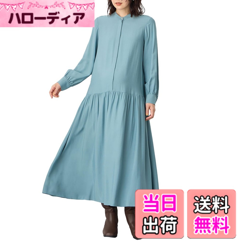 商品情報商品の説明説明 学校行事からオフィスまで、幅広いシーンで活躍する万能な1枚 素材感とシルエットの美しさが際立つワンピースは、毎日でも着たくなるシンプルさが魅力。お腹下にくる位置にたっぷりギャザーをあしらい、マタニティのお腹をキレイに見せながらゆったり感も兼ね備えています。シンプルなのでジレやブーツなど、小物を効かせたコーディネートが楽しめます。 ・フロントボタンは比翼風のボタンが隠れる仕様ですっきり ・落ち感がキレイな素材で、スリーシーズン活躍 ・長めの着丈で、お腹が大きくなってもグッドバランス -------------------------------------------------------------- 商品の洗濯及び取り扱いについて ・濃色は最初少し色が落ちるので洗濯の際、単品手洗いをしてください。 ・もし洗濯機を使用する場合は洗濯ネットを使用して単品洗いをしてください。（淡色のものと一緒に洗わないでください） ・蛍光増白剤が入っていない洗剤をお使いください。 ・タンブラー乾燥はお避け下さい。 ・洗濯後は形をととのえてから陰干しをしてください。 ・水や汗で濡れたままの放置やつけ置き洗いはお避けください。 -------------------------------------------------------------- ＊＊＊＊＊＊＊＊＊＊＊＊＊＊＊＊＊＊＊ 透け感：なし 裏地：なし 伸縮性：なし 光沢感：微光沢 生地の厚さ：やや薄手 ＊＊＊＊＊＊＊＊＊＊＊＊＊＊＊＊＊＊＊ ■商品コード/10490 ※モデル着用画像はイメージとなります。 商品の正しい色は商品画像をご確認ください。主な仕様 【学校行事からオフィスまで、幅広いシーンで活躍する万能な1枚】素材感とシルエットの美しさが際立つワンピースは、毎日でも着たくなるシンプルさが魅力。お腹下にくる位置にたっぷりギャザーをあしらい、マタニティのお腹をキレイに見せながらゆったり感も兼ね備えています。シンプルなのでジレやブーツなど、小物を効かせたコーディネートが楽しめます。【産前-産後まで使えるローウエストワンピース】・フロントボタンは比翼風のボタンが隠れる仕様ですっきり・落ち感がキレイな素材で、スリーシーズン活躍・長めの着丈で、お腹が大きくなってもグッドバランス--------------------------------------------------------------商品の洗濯及び取り扱いについて・濃色は最初少し色が落ちるので洗濯の際、単品手洗いをしてください。・もし洗濯機を使用する場合は洗濯ネットを使用して単品洗いをしてください。（淡色のものと一緒に洗わないでください）・蛍光増白剤が入っていない洗剤をお使いください。・タンブラー乾燥はお避け下さい。・洗濯後は形をととのえてから陰干しをしてください。・水や汗で濡れたままの放置やつけ置き洗いはお避けください。--------------------------------------------------------------brサイズ名:M、着丈:122、袖丈:56、肩幅:37、身幅:48、腹囲:80-112br授乳しやすい仕様　お洗濯=手洗いOK/ドライOK、洗濯機OK(洗濯ネット使用)企画デザイン：日本／生産国：中国