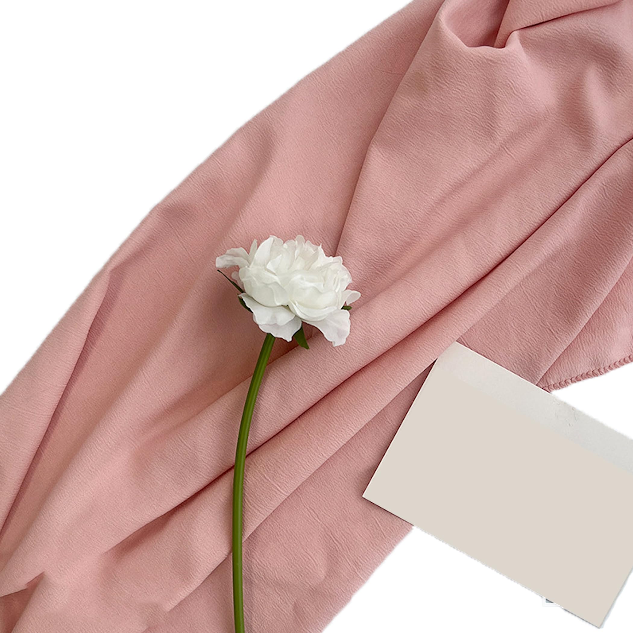 【送料無料】Lezalic 背景布 リネン調 300cm*250cm 無地 生地 物撮り 撮影用 内装 写真 多用途 シワが付きにくい バック スクリーン スタジオ 布 色：パステルピンク、サイズ：ドレス キラキラ 外 アクリル 充電式 穴 支え 神社 ウォッチ ナイト 背景 サンドバッグ 除湿