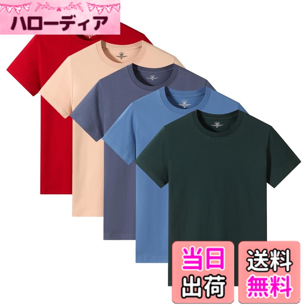 ������̵����[AYISTELU] T����� ��� Ⱦµ 3���� 5���� ��100% �礭�� ������ ���롼�ͥå� ����ʡ������ ��� ȩ�� ���ݡ��� ����...