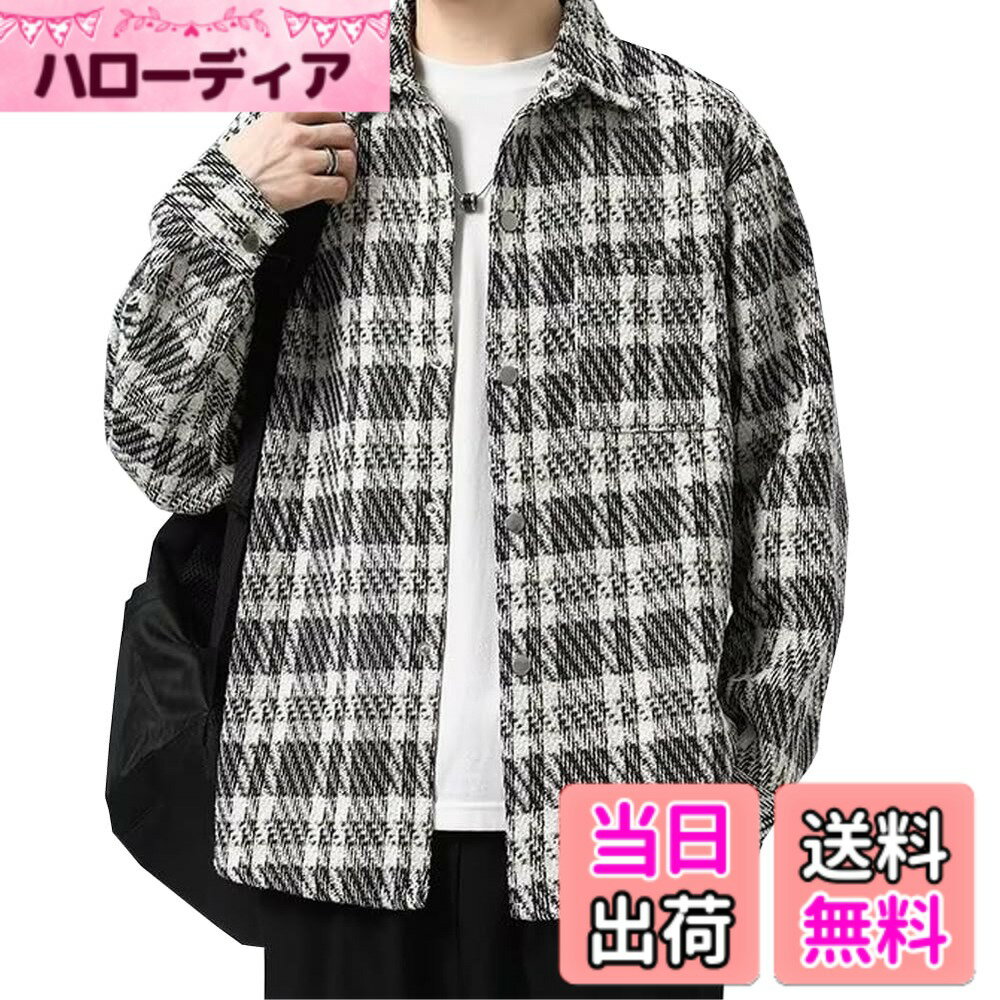 【送料無料】[FJLTDCP] メンズシャツ 長袖 コーデュロ 和式カーディガン メンズ 羽織 アウター 大きめ..