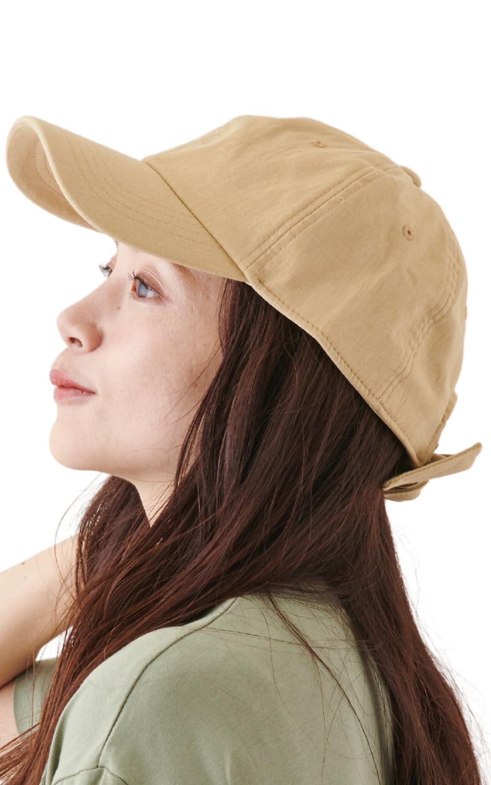 【送料無料】[valeria] [バレリア] バックリボン キャップ 【サイズ調整可能】 綿麻風 55.5-57.5cm レ..