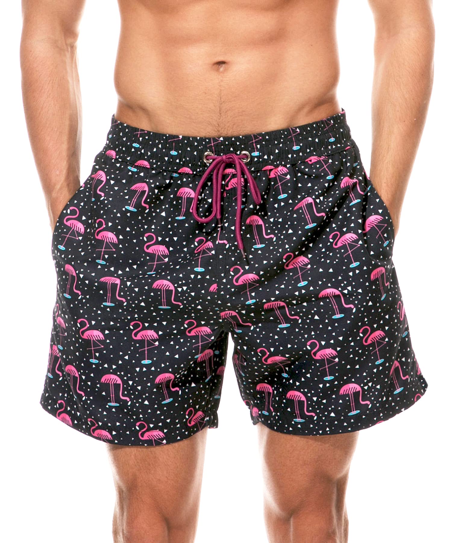 【送料無料】[Yotonna] ヨトンナ ハワイ風 海水パンツ 水着 サーフパンツ メンズ 海パン [水陸両用・吸..