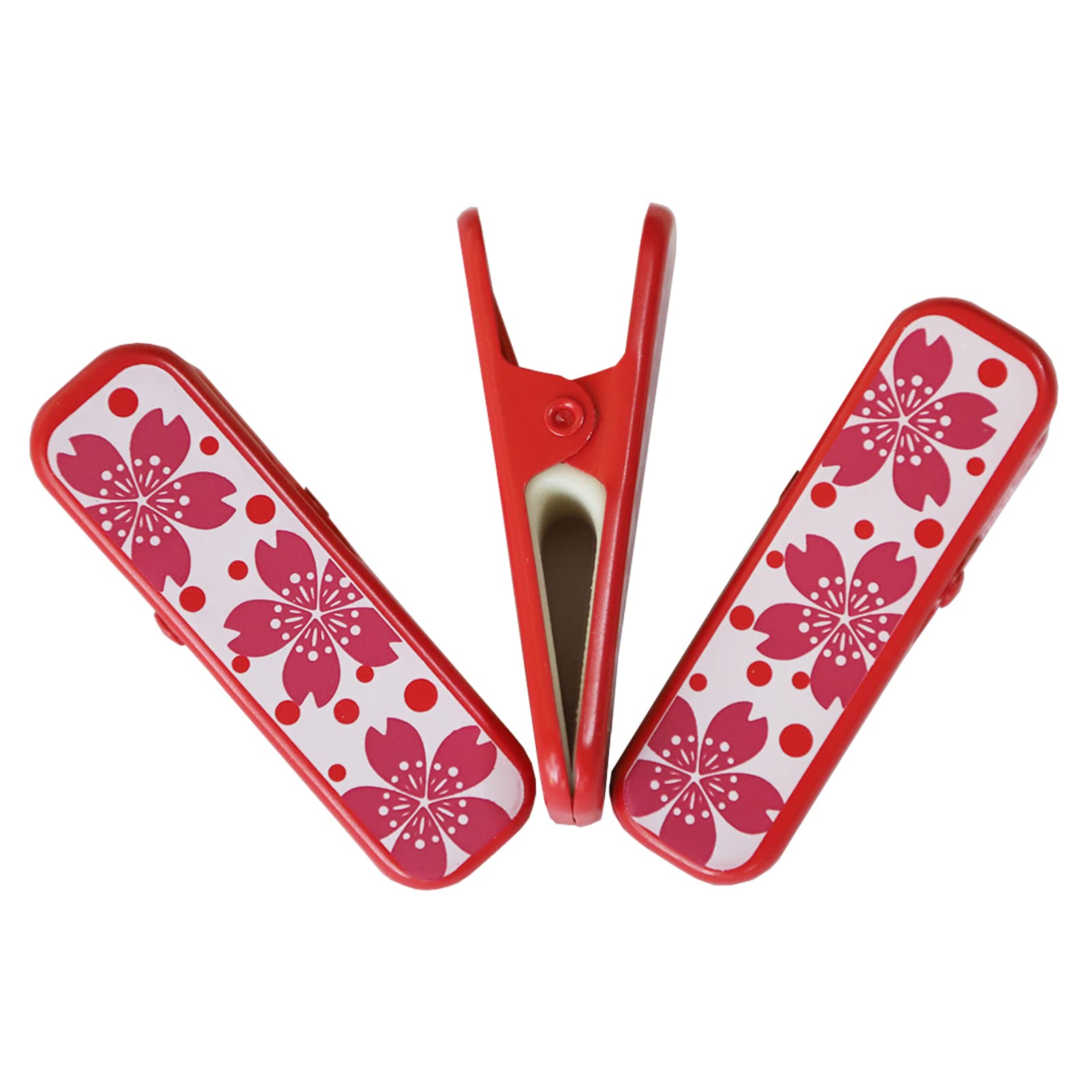 【送料無料】[TOuWA] 着物クリップ 着付け ハンディクリップ 大 和装 浴衣 衿止め 軽量 3個セット お茶..