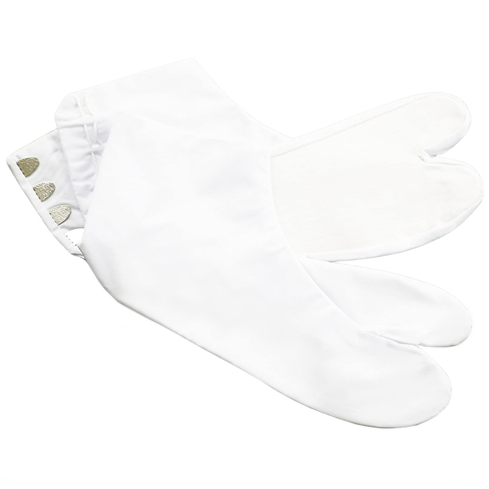 【送料無料】[TOuWA] デトロンブロード足袋 4枚コハゼ 白 22-30cm 子供用 男女兼用 入学式 色：ホワイト、サイズ：24.5 cm