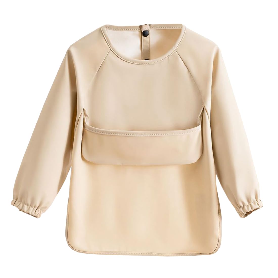 【送料無料】[GoUseGo] お食事エプロン 長袖 ベビー 食事用エプロン 男の子 女の子 袖付き 離乳食エプ..