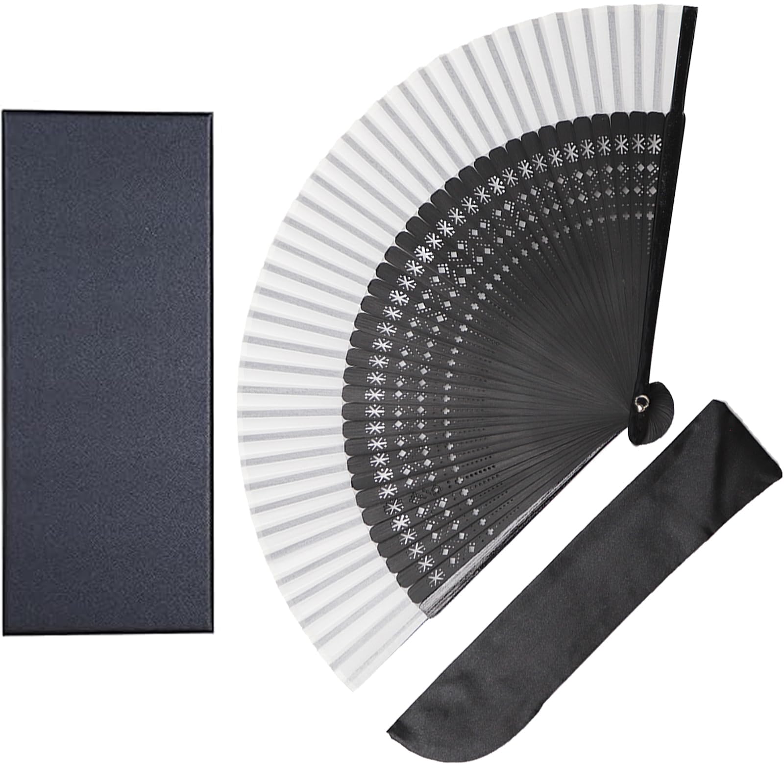 【送料無料】[TOuWA] 扇子 メンズ レディース シルク 竹骨 和柄 軽量 日本 お土産 お祭り 花火大会 忘..