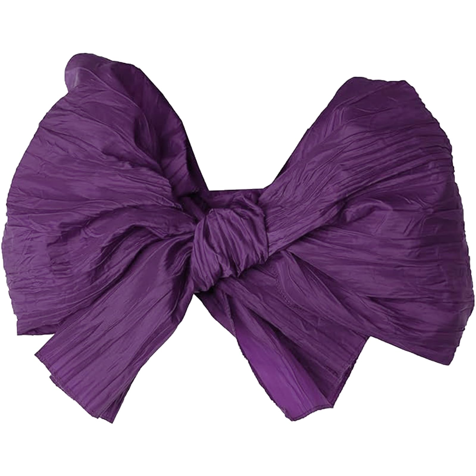 【送料無料】[TOuWA] しわ兵児帯 へこ帯 帯 無地 単色 大人用 レディース 浴衣 色：ディープパープル