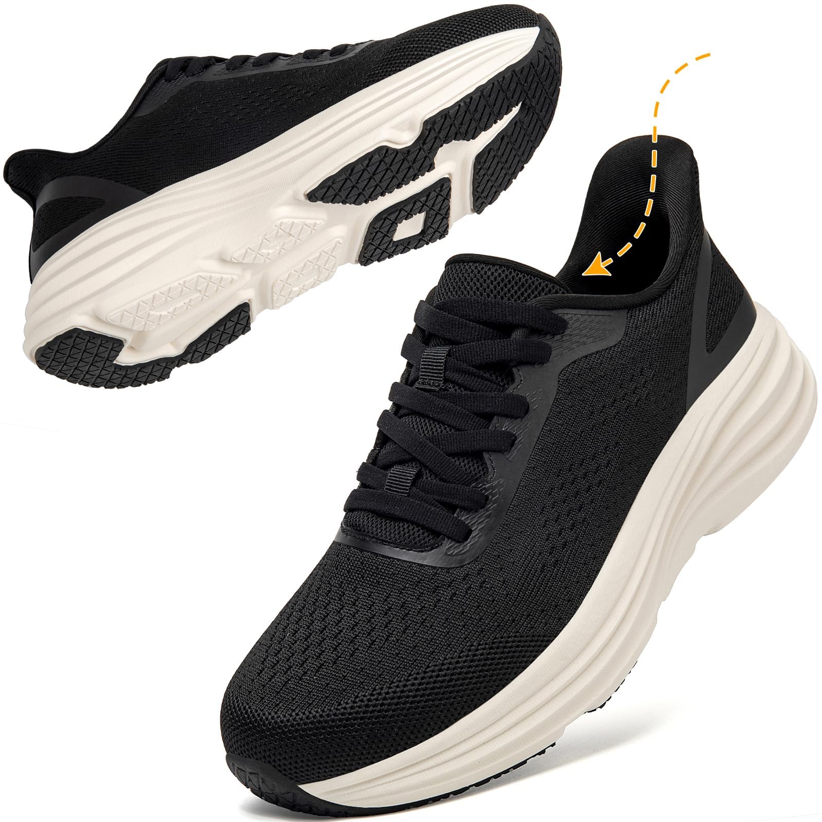 商品情報商品の説明主な仕様 【立ったまま簡単に履ける設計（手を使わず、靴ベラいらず）】「かかと部分の傾斜でップ+自動調節ひも」で、一度調整すれば着脱時に手を使わずに完了。忙しい朝や外出前の準備がとても楽になります。通勤や買い物、旅行に最適で...