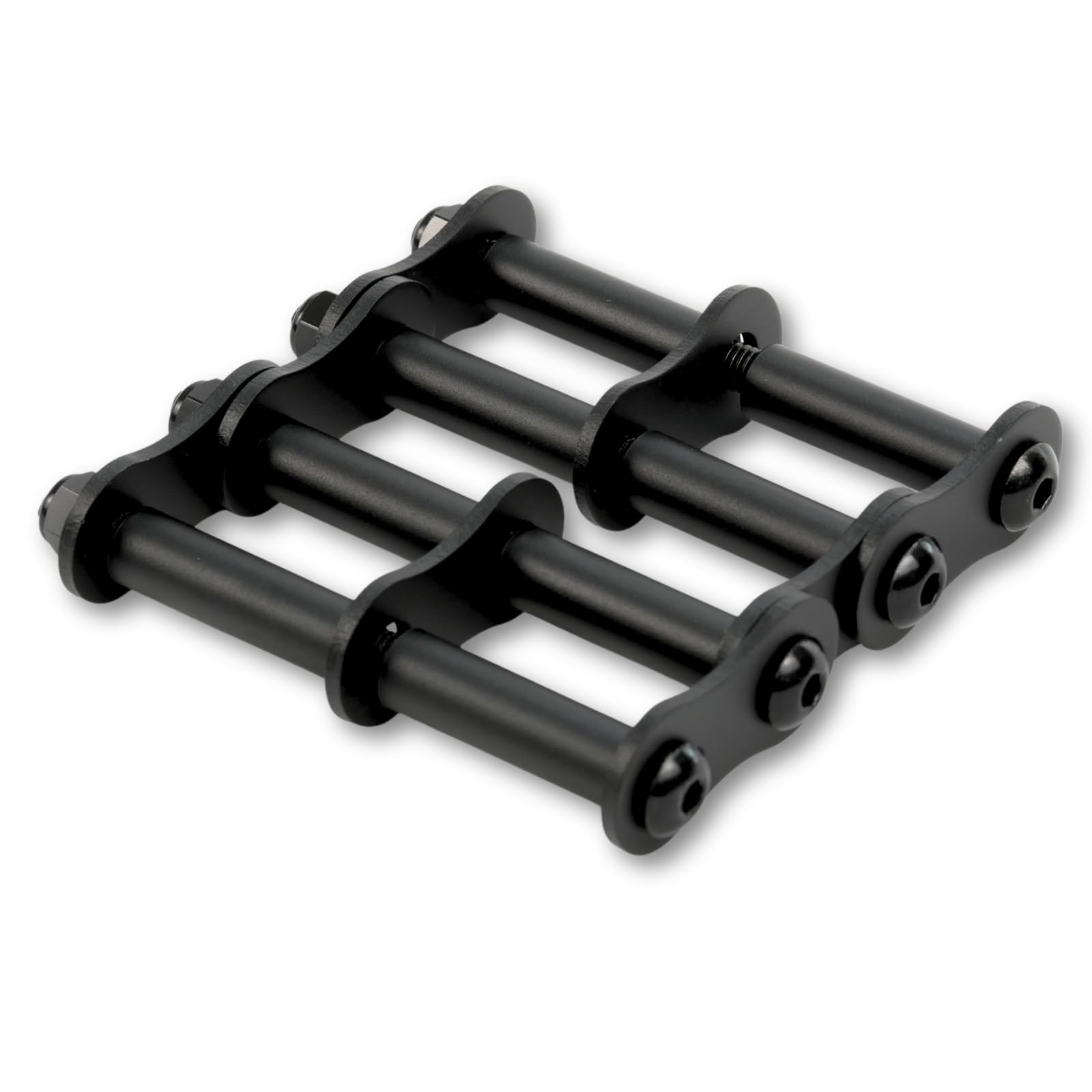 【送料無料】SmartBASE 連結カスタムチェーン アルミ 腰道具用 金具一式 3連結 1連結 ベルトループ金具..