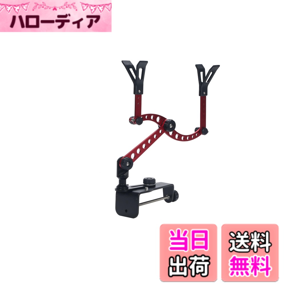 【送料無料】lala mix カセ 筏 竿受け 竿掛け ロッドホルダー ロッドキーパー ロッドスタンド 竿置き 釣竿 釣り 竿立て 縦 横 置き 磯 海釣り 船 釣竿 色：レッド、サイズ：free