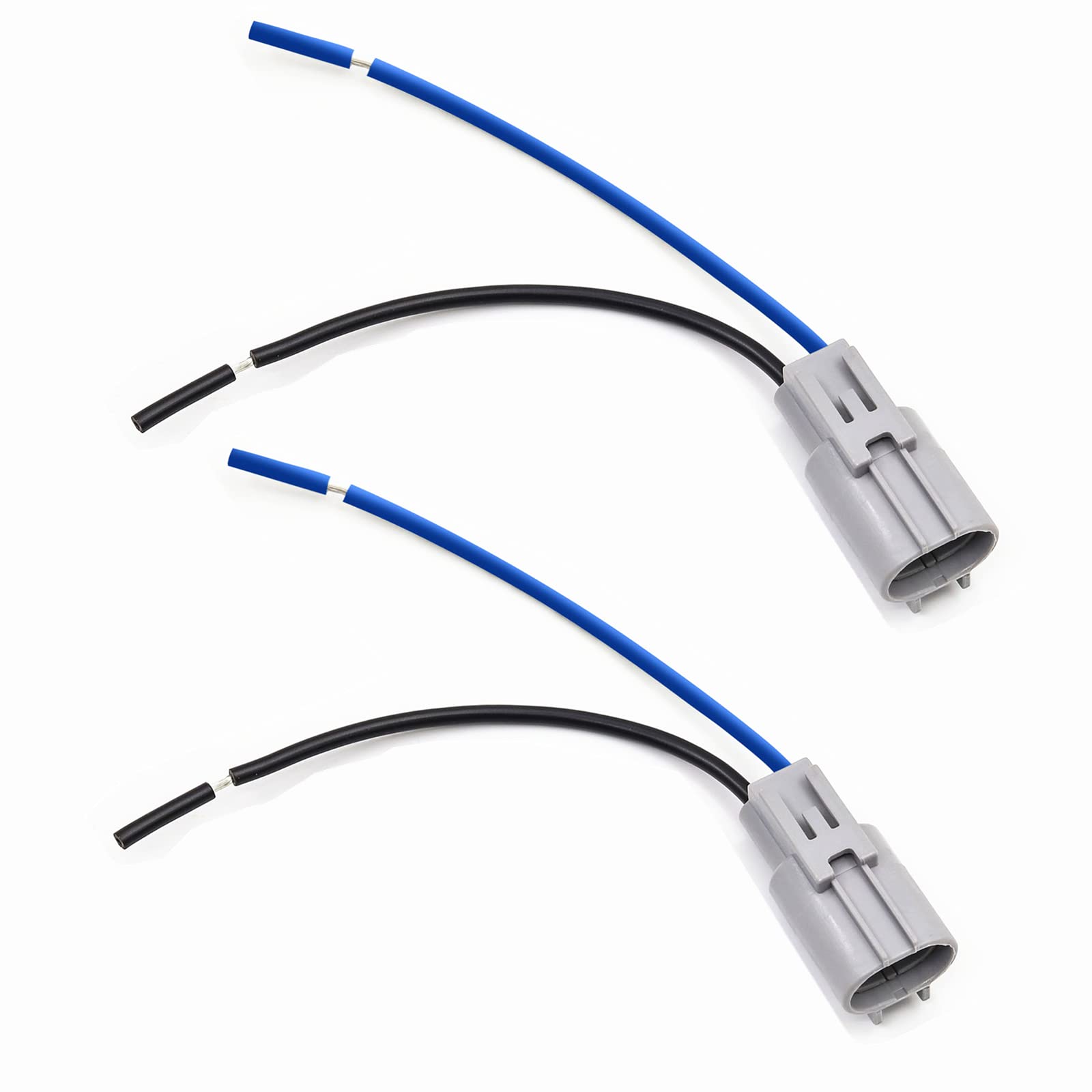 【送料無料】接続ハーネス 二股分岐コネクター 配線 接続用 絶縁チューブ PBT材質 接続ワイヤー オスハーネス 色：多色