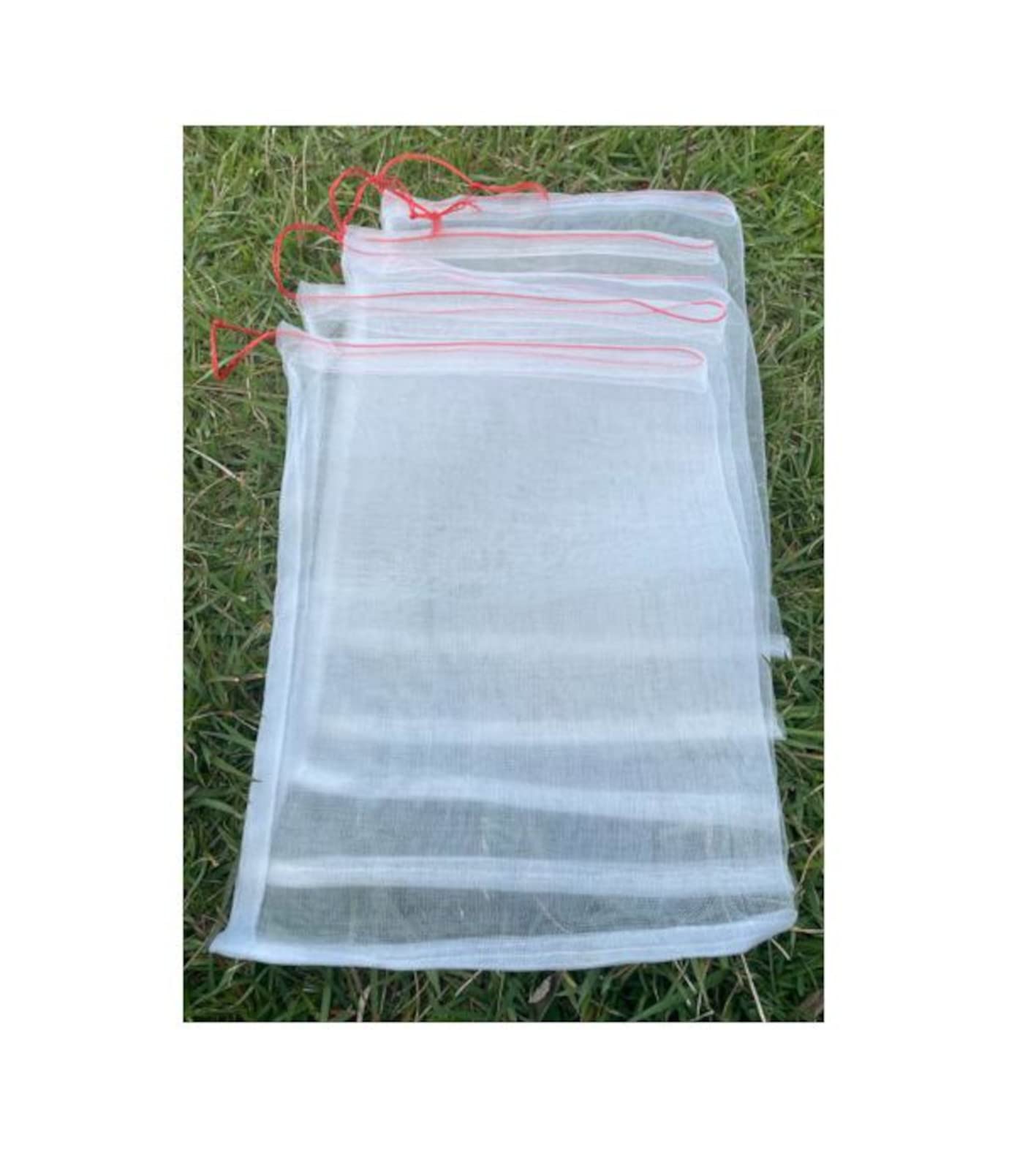 【送料無料】ASPALAND 果物 果実 防虫 巾着 袋 保護 ネット 植物 フルーツ 鳥よけ 網 メッシュ 光 通過..