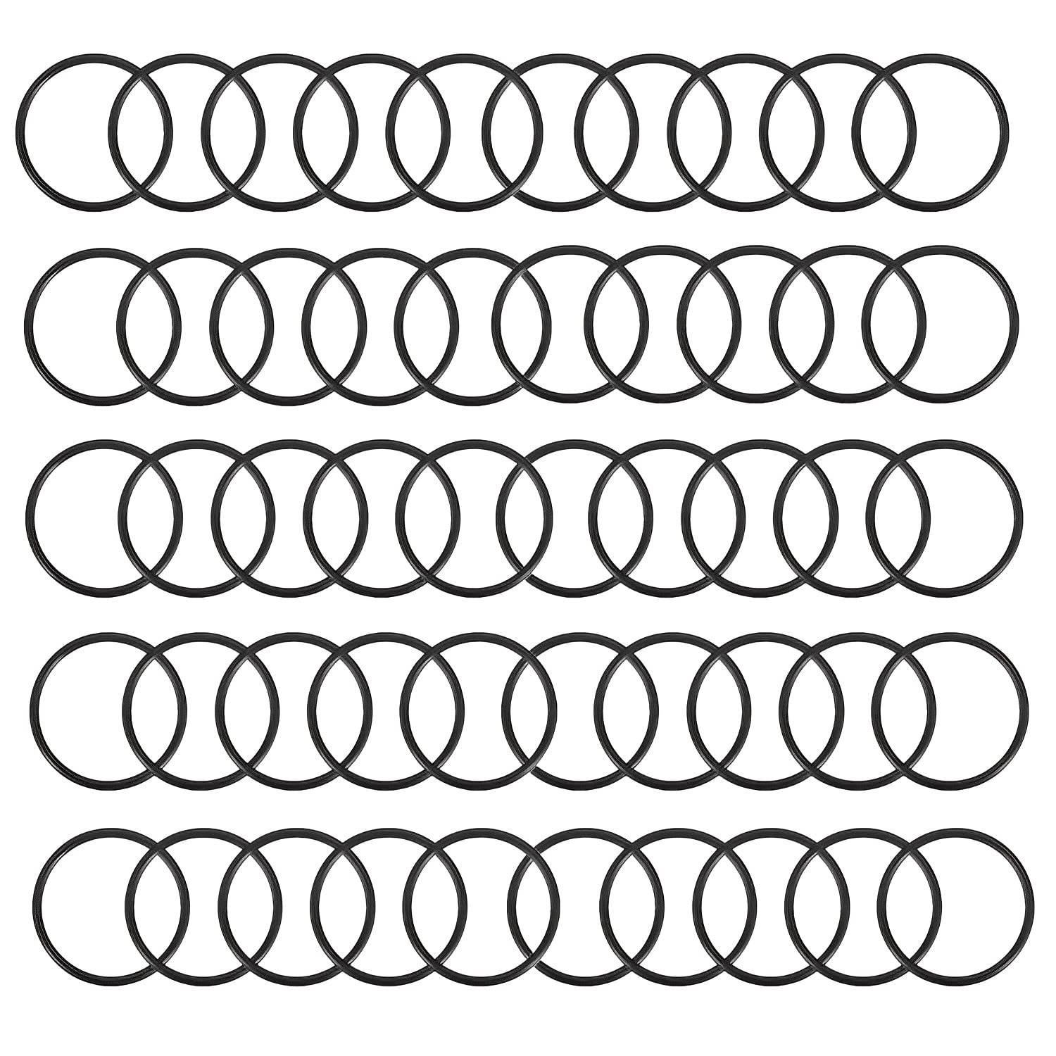 商品情報商品の説明主な仕様 【商品仕樣】●商品名: ニトリルゴムOリング ●素材:ニトリルゴム(NBR) ●温度範囲:−20度-＋120度 ●弾性率:硬さタイプ70A●引張強さ:約4.0MPa ●静的せん断弾性率:約1.15MPa ●外径:9 mm ●内径:7 mm ●断面径:1 mm ●パッケージ内容: Oリング*50個入り。【特長】構造が単純にも関わらず自封作用でシール性能が良好である。高圧にも安定した密封性能を発揮します。取り付けのスペースがコンパクトですみ、装着が簡単である。シールに方向性がないので両側からのシールが可能である。【優れた品質】引き裂き強度、耐油性、耐熱性、耐摩耗性等に優れています。特に耐油性に優れており、その特性を利用して多くの工業用品・自動車部品に使用されています。【幅広い応用】ニトリルゴムOリング(NBR Oリング)はオイルシール、ガスケット、耐油ホース、コンベアベルト、印刷ロール、紡績用トップロールなどの耐油製品によく使われています。 特に耐寒性が要求される耐油ゴム用途に用いられる。例えば寒冷地用耐油パッキング、ガスケット、オイルシール、及びベルトなどに用いられる。【ご注意】購入前に必要なサイズと素材を確認し、適切な場所に置いてください。