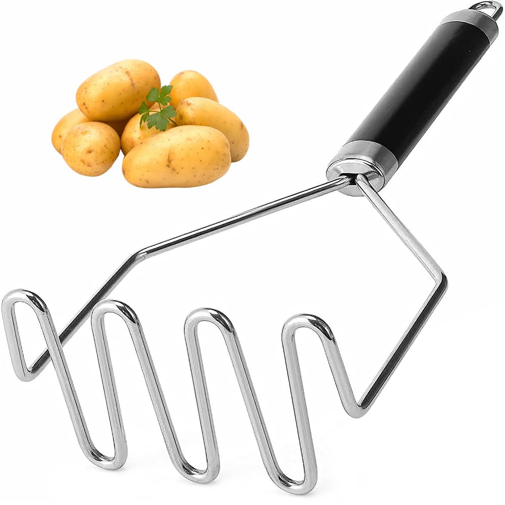 【送料無料】ポテトマッシャー ポテトマッシャー ステンレススチール クラシックワイヤーマッシャー さ ...