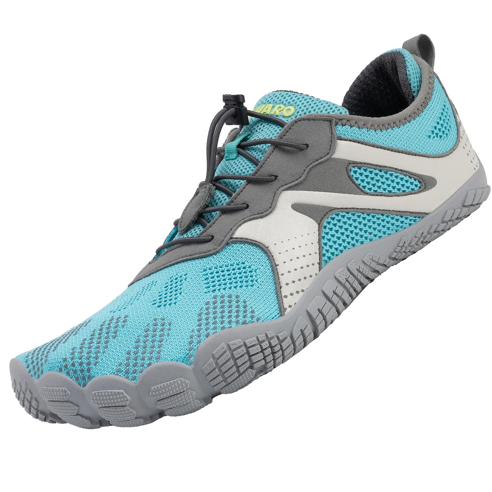 【送料無料】[SAGUARO] ベアフット ランニングシューズ ポータブル フィットネスシューズ 柔軟 超軽量 通気性 色：スカイブルー、サイズ：26.0 cm