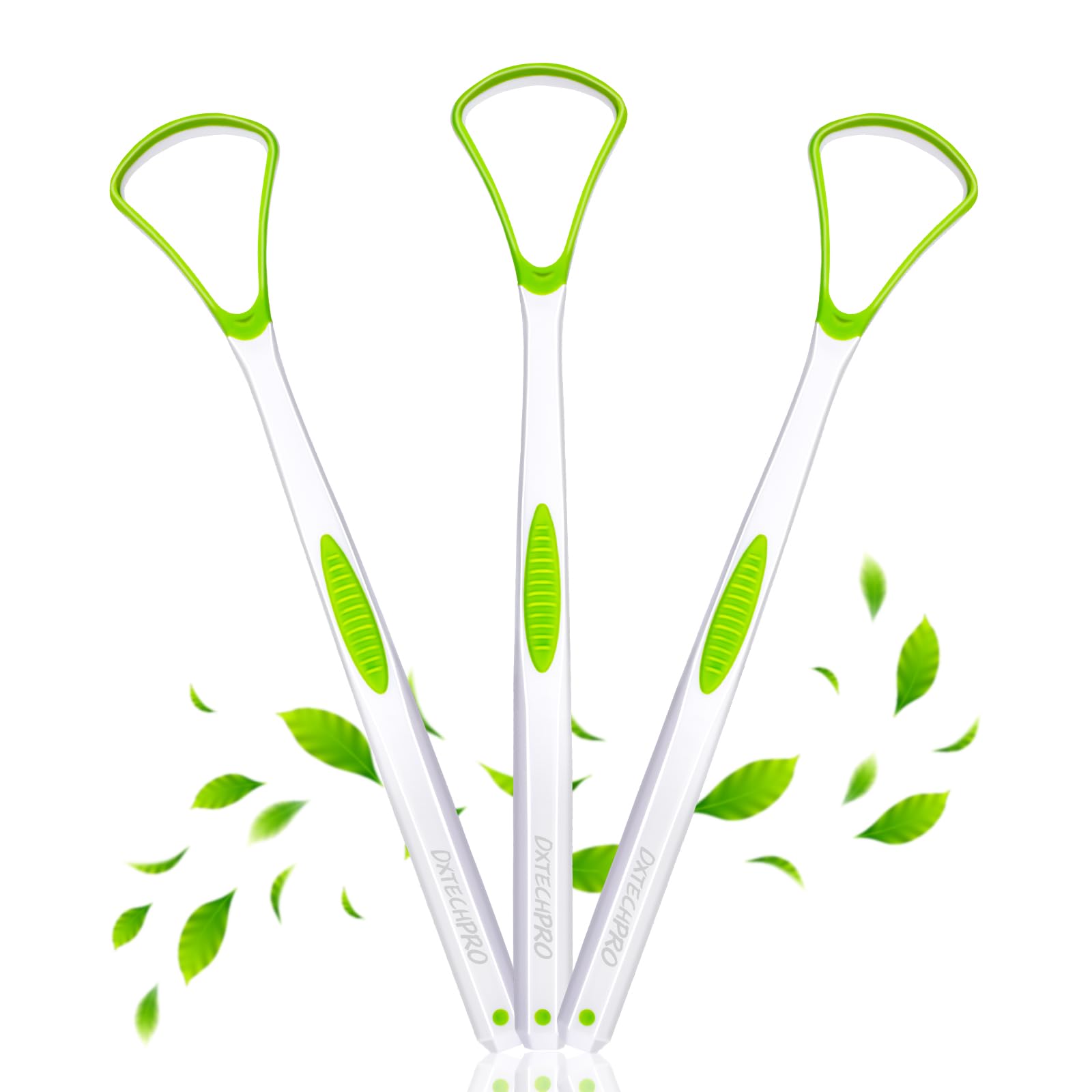 【送料無料】DXTECHPRO 3本 舌ブラシ シリコン 舌に優しく 舌クリーナー 舌磨き ブラシ 両面用 舌苔除去 舌専用クリーナー したみがき ブラシ 舌みがき 舌歯ブラシ 舌苔取り(3本グリーン） 色：3本グリーン