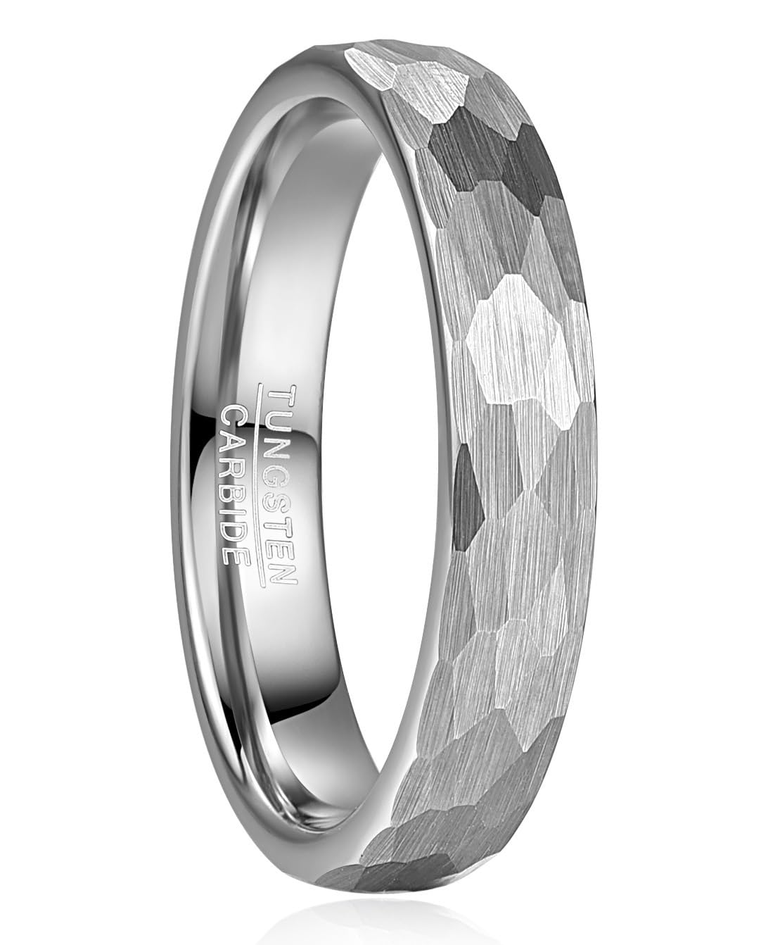 商品情報商品の説明主な仕様 「高品質なタングステン鋼」： 高耐久性と美しい輝きを持つタングステン鋼を使用しており、長期間の使用でも変色や傷がつきにくいのが特徴です。「独自のハンマーパターンデザイン」： 表面に施されたハンマーパターンが、シンプルでありながらも個性的な印象を与えます。ビジネスシーンからカジュアルまで、幅広いスタイルにマッチします。「選べる3つの幅」： 4mm、6mm、8mmの3種類の幅をご用意しており、お好みやシーンに合わせて最適なサイズをお選びいただけます。「2つのカラーオプション」： ステンレスカラーとブラックカラーの2色展開。どちらもシンプルでスタイリッシュなデザインで、日常使いに最適です。「信頼の083BASEブランド」： 083BASEのブランドは高品質な素材と優れたデザインで定評があります。このリングもその一環として、スタイリッシュで耐久性のあるアクセサリーをお届けします。