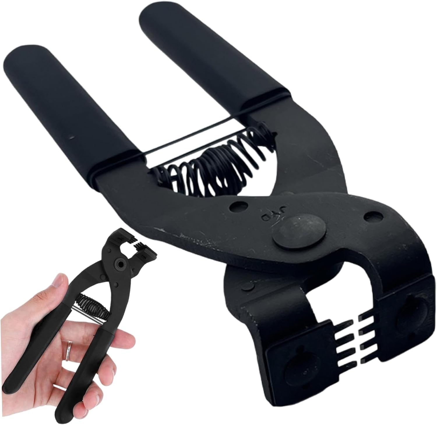 【送料無料】革パンチ手持ち型静音パンチDIY革パンチ工具ベルト/ストラップ/サドル靴/革パンチ/革パ ...