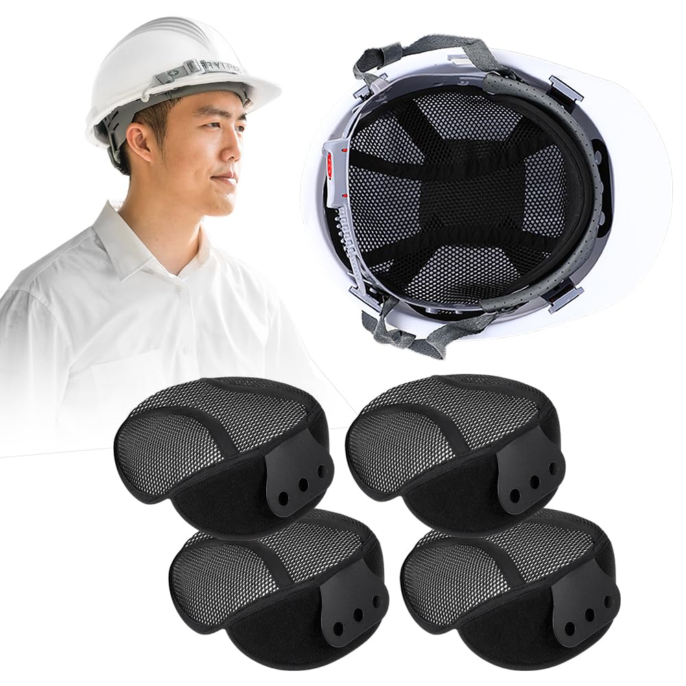 【送料無料】【建築士監修・吸汗サイズアップ】ヘルメット インナー キャップ汗取りパッド 帽子 汗止め..